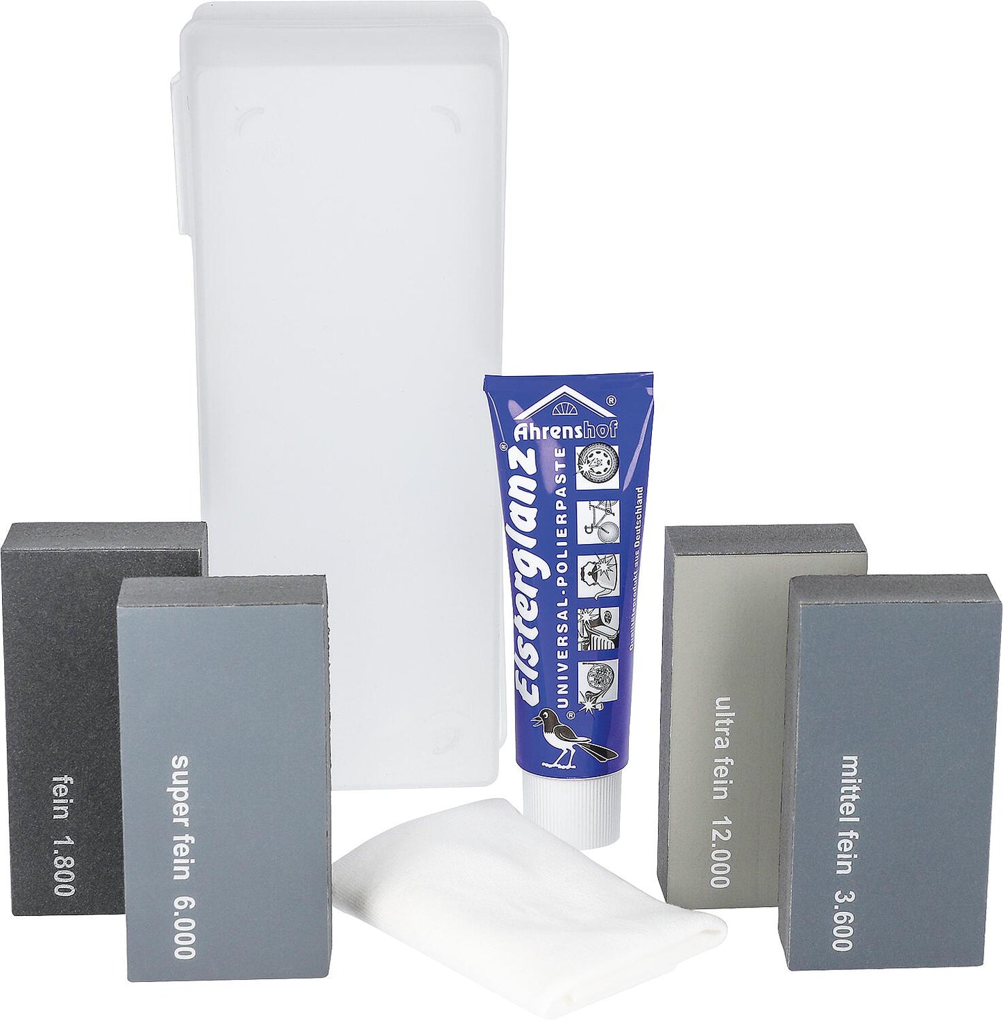 Ensemble de 6 pièces pour l'entretien de la salle de bain, compatible avec les robinets et les baignoires en céramique et acrylique.