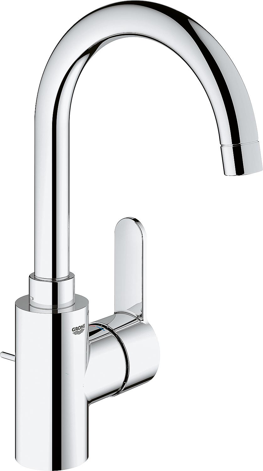 Grohe Eurostyle C L-Size basin mixer, 153 mm projection, chrome, swiveling