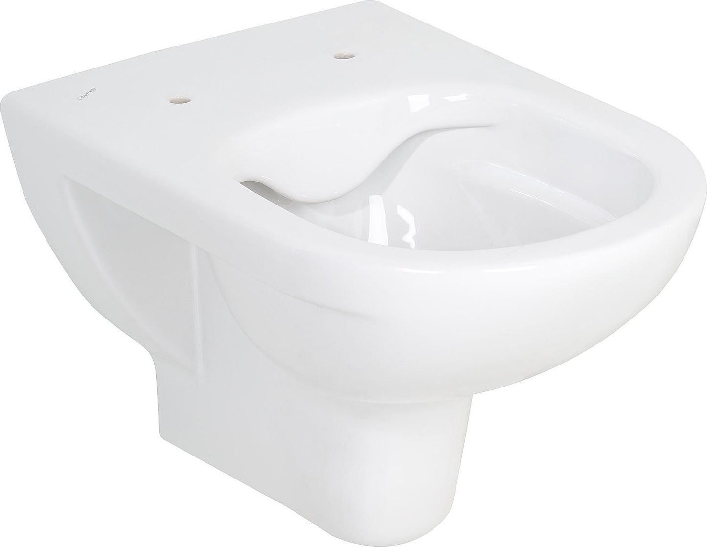 Laufen PRO wall-hung, deep-flush toilet, white, rimless, WxHxD: 360x340x530mm