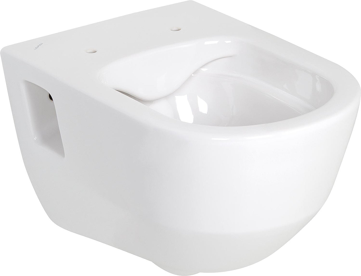 Laufen PRO wall-hung, deep-flush toilet, white, rimless, with mounting niches, WxHxD: 360x340x530mm