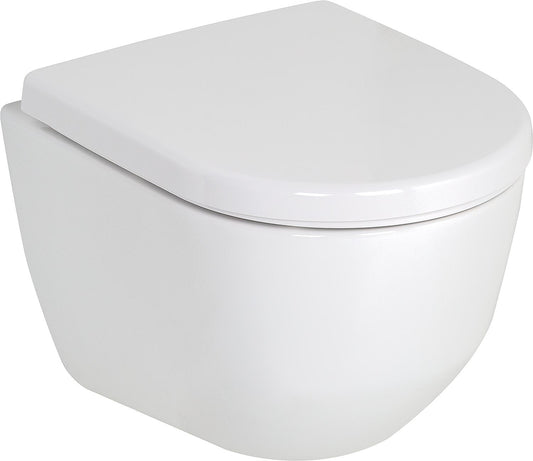 Wall-hung, deep-flush toilet Laufen Pro S 360x375x560 mm rimless, raised white