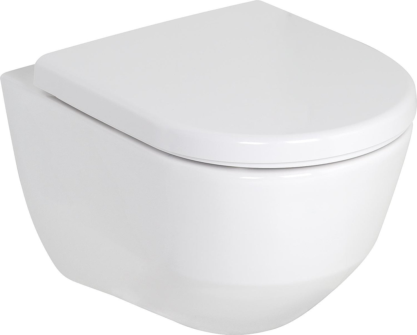 Laufen Pro wall-hung, deep-flush toilet, 360x340x530 mm, LCC, rimless, white
