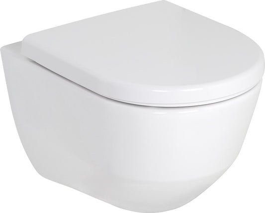 Laufen Pro wall-hung, deep-flush toilet, 360x340x530 mm, LCC, rimless, white