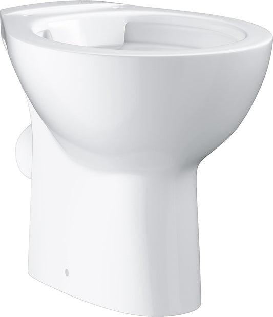 WC sur pied Grohe Bau, sans bride (L x H x P) : 356 x 400 x 515 mm, céramique, blanc