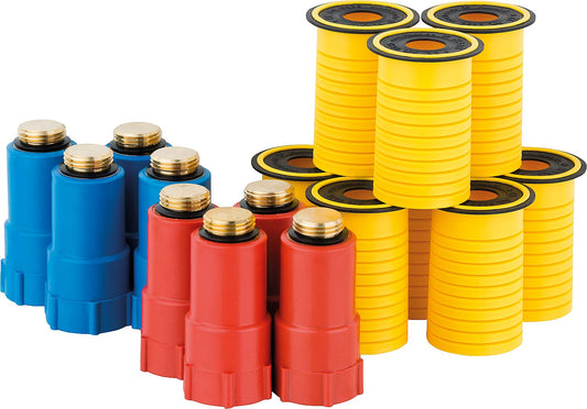 Construction plug sealing set, 16 pieces.