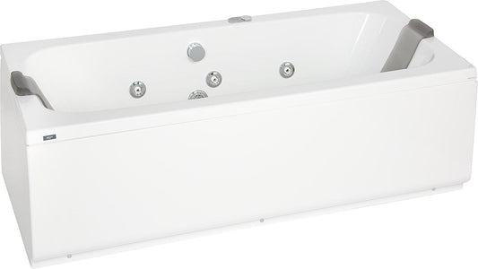 Whirlpool Pop 1800 Combisystem 6 massage jets, 12 airpool jets, 2 foot jets, 1 back jet, 1800x435x800 mm