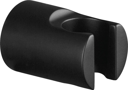 Enzan Nero wall-mounted shower holder, matte black