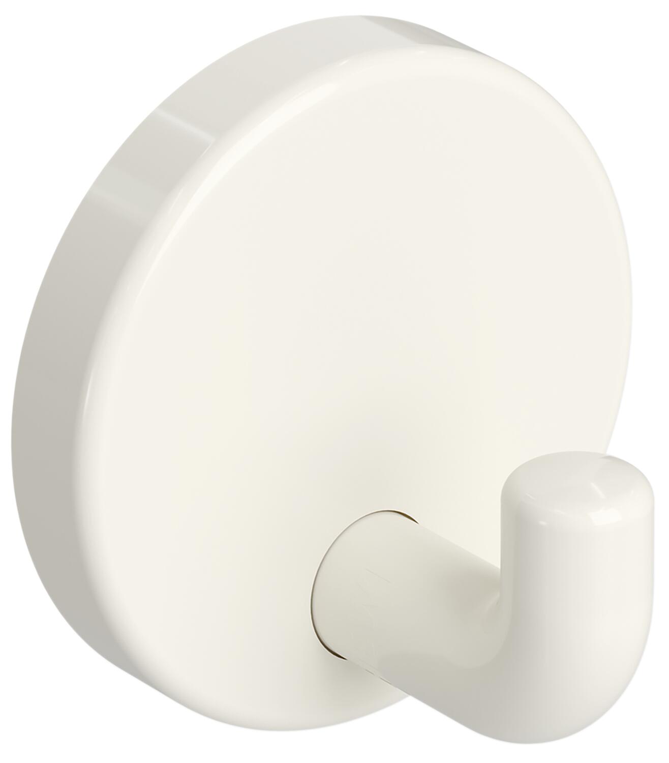 Hewi single hook series 477 pure white, Ø50mm