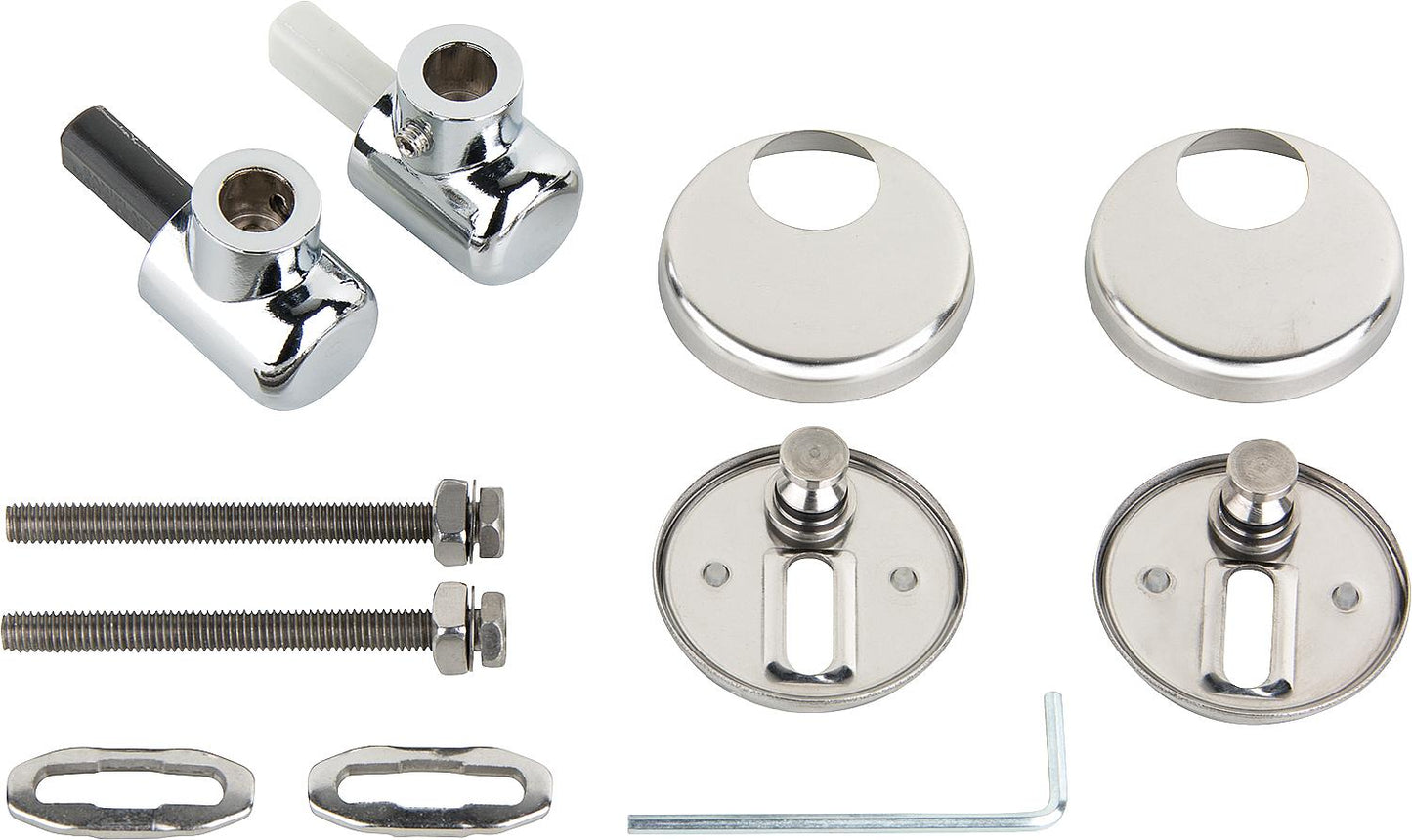 Charnière de remplacement à fermeture amortie pour sièges universels Evenes Urucula et Vermelho