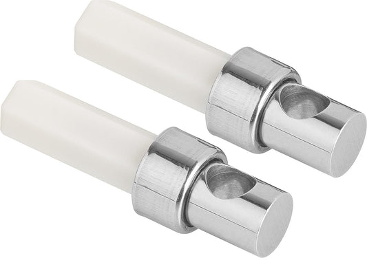 Charnière de remplacement à fermeture amortie sans matériel de montage pour siège de toilette Fusion 93 943 22