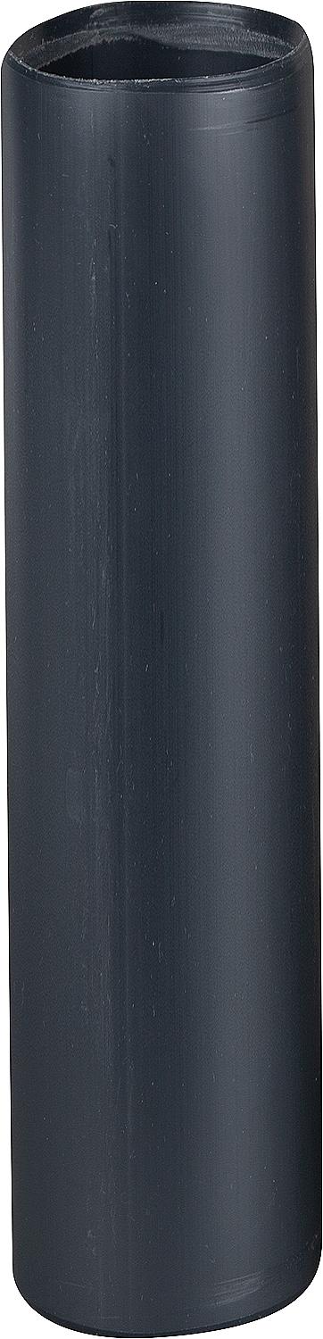 Tube vertical DN100, longueur 1 m, matériau PE, couleur anthracite