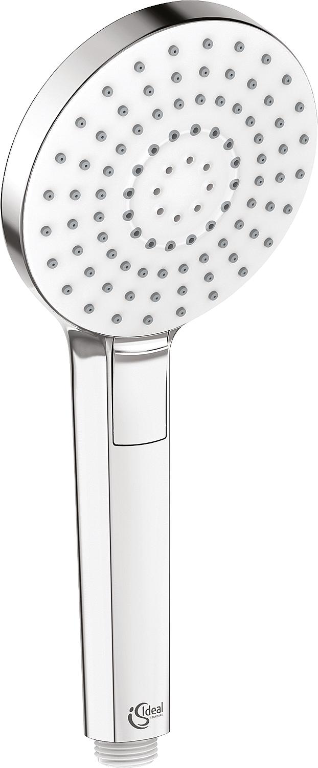 Douchette Ideal Standard Idealrain Evo, 3 jets, Ø 110 mm, chromée