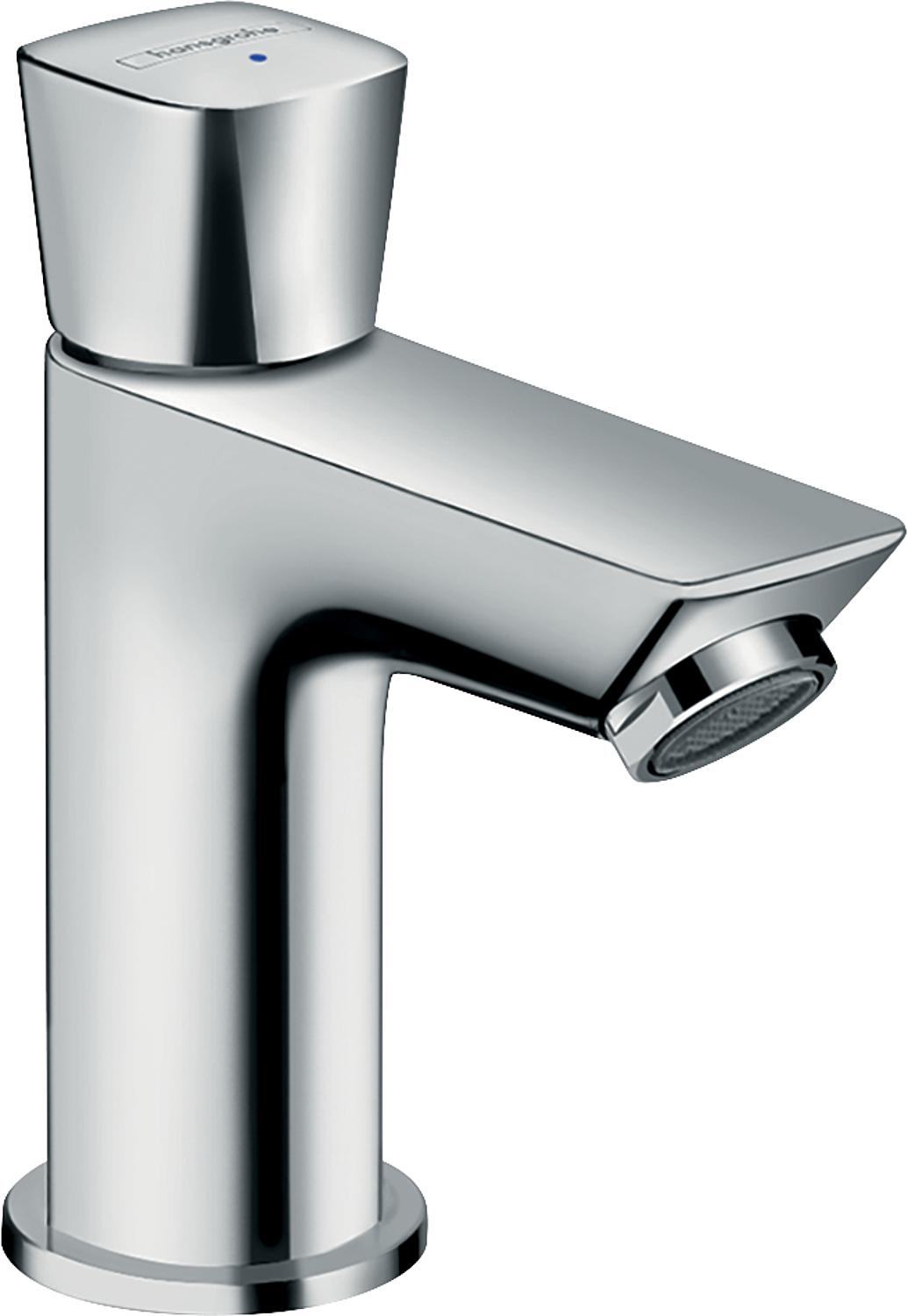 Hansgrohe Logis 70 pedestal valve, 84 mm projection, chrome