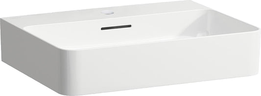 Lavabo Laufen VAL blanc avec trop-plein, dimensions (L x H x P) : 450 x 155 x 420 mm