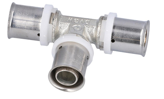 Press fitting for MSVR tee, tinned 32x3mm, TH contour