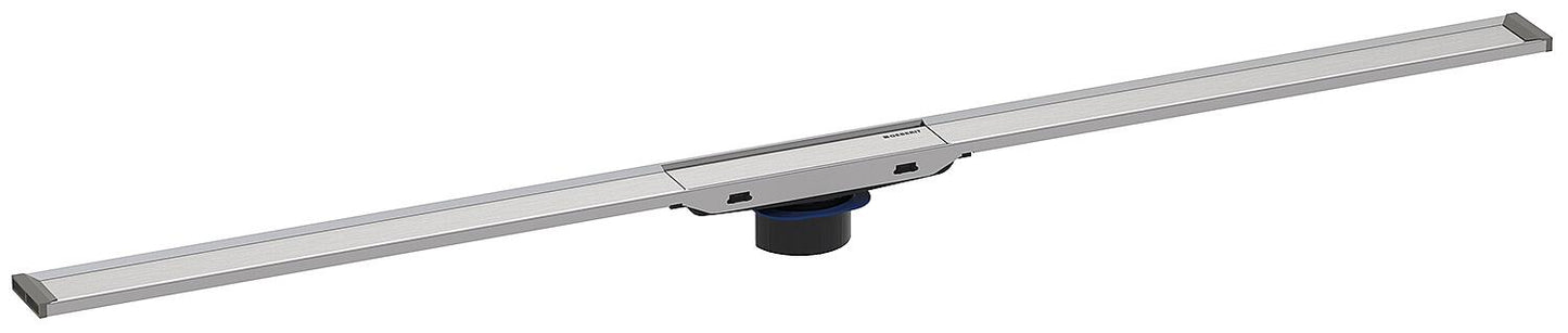 CleanLine20 shower channel 300-1100mm, brushed stainless steel frame