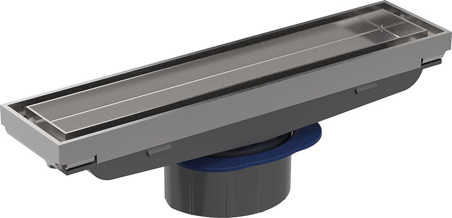 Le caniveau de douche CleanLine peut être carrelé.