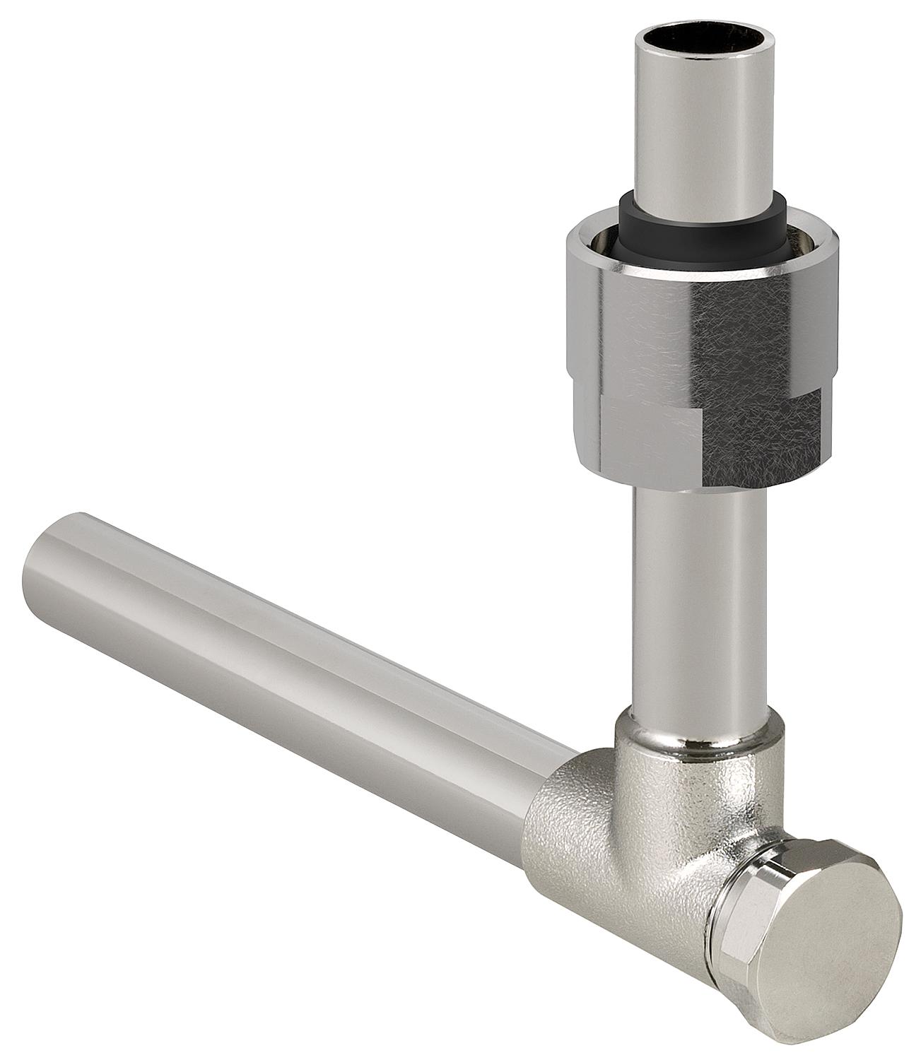 Coude métallique à verrouillage à 90°, raccord fileté Eurocone, 15 mm, 2 pièces