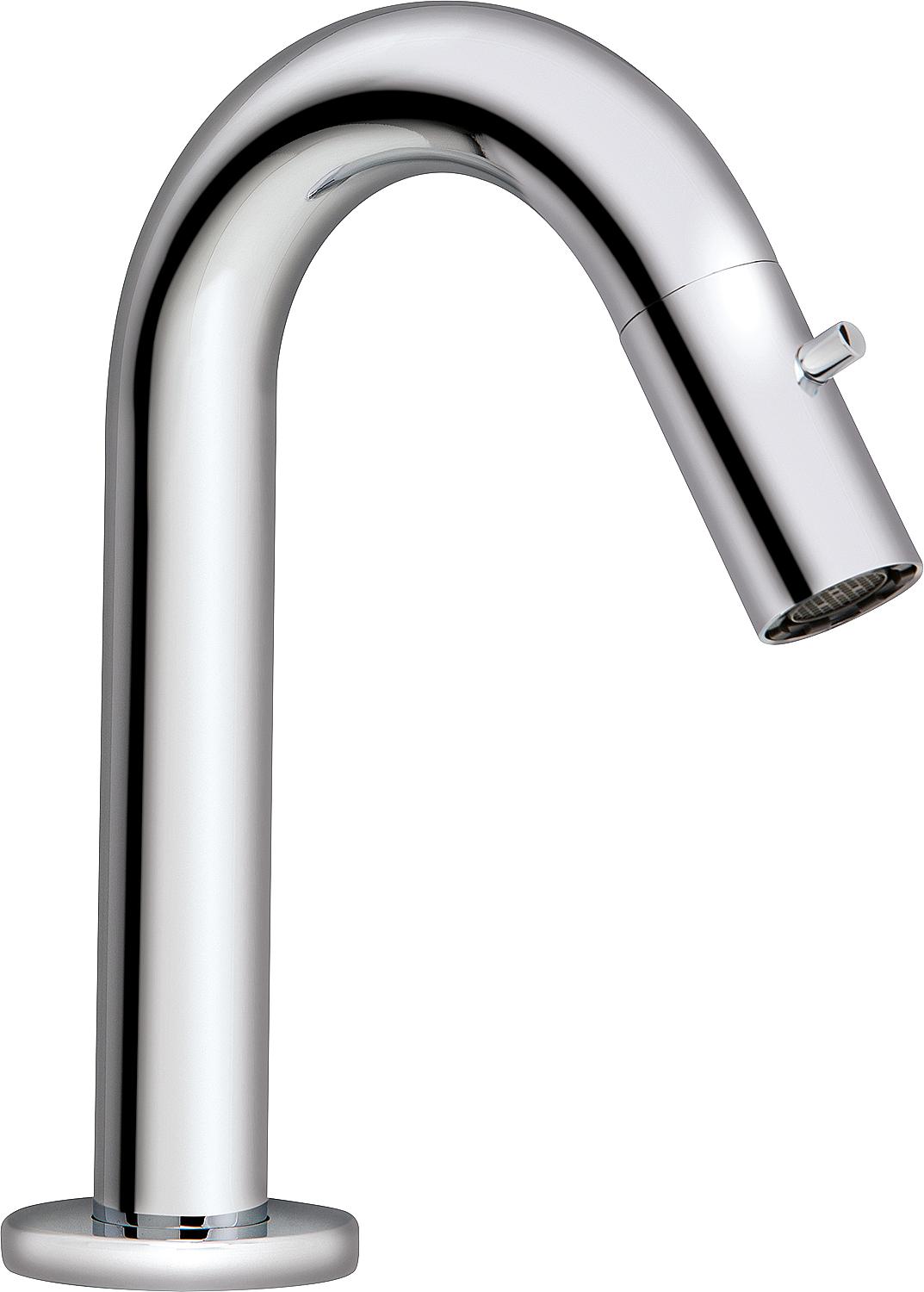 Salsa stand valve, 111 mm projection, chrome