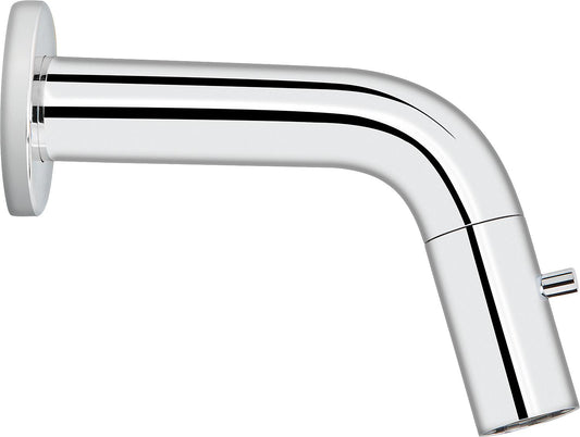 Salsa wall-mounted outlet valve, 121 mm projection, chrome