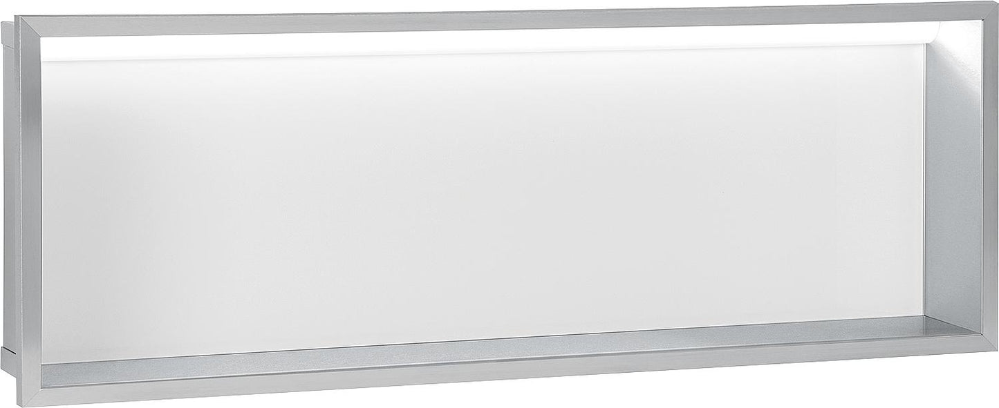 Wall niche with LED lighting, depth 150mm, 105 lumens, 230V, 6.24W, WxH: 925x325mm