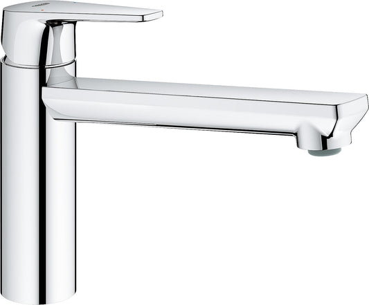 Spültischmischer Grohe Bauedge Schwenkauslauf Ausladung 222 mm chrom