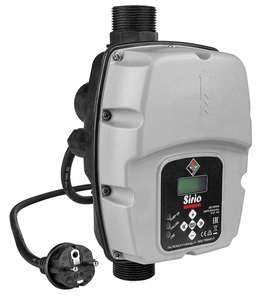 Druckschalter Sirio Universal 1 1/4" mit Schukostecker