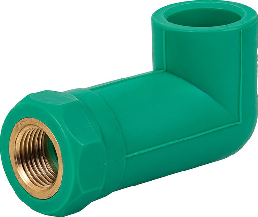 PPR pipe angle long IG PN 25 25mm x 1/2"