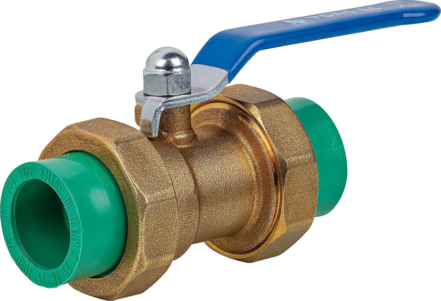 Vanne à bille avec raccord à vis