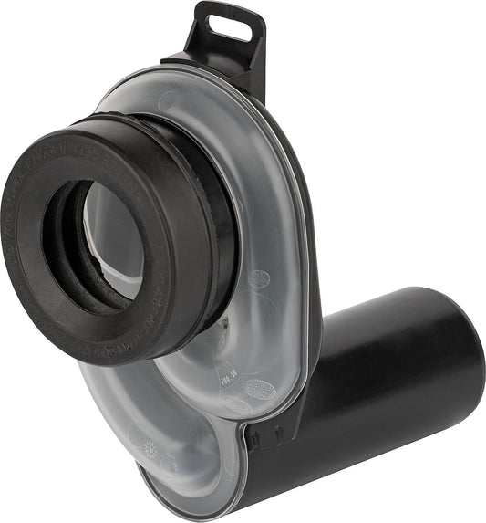 PE-Urinal-Abgangsiphon Abgang waagrecht DN50 mit Kontrollfenster