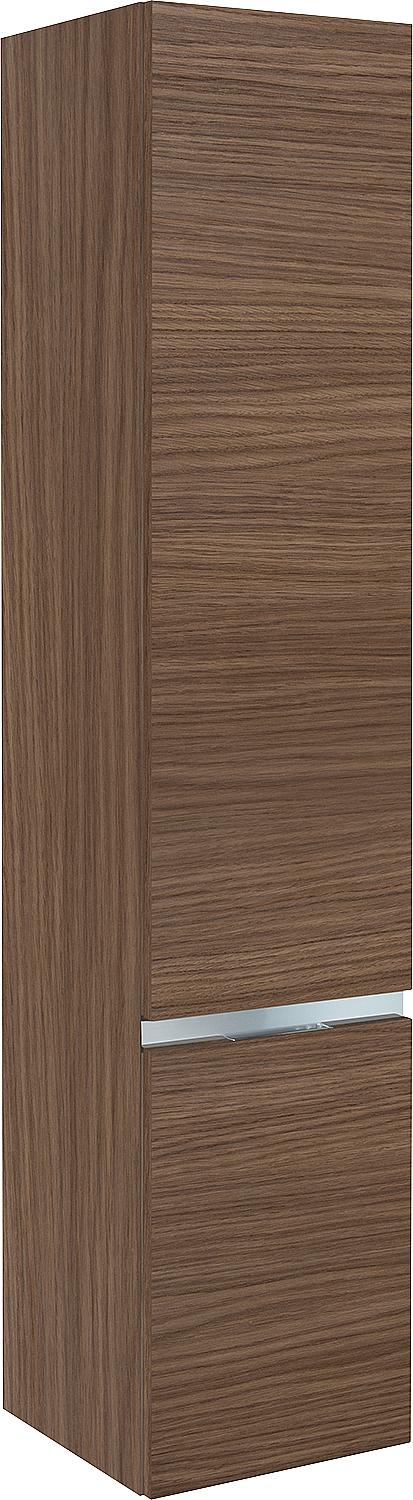Hochschrank EOLA, EPIC, ENOVI 2 Türen Eiche Khaki Anschlag links 350x1655x370 mm