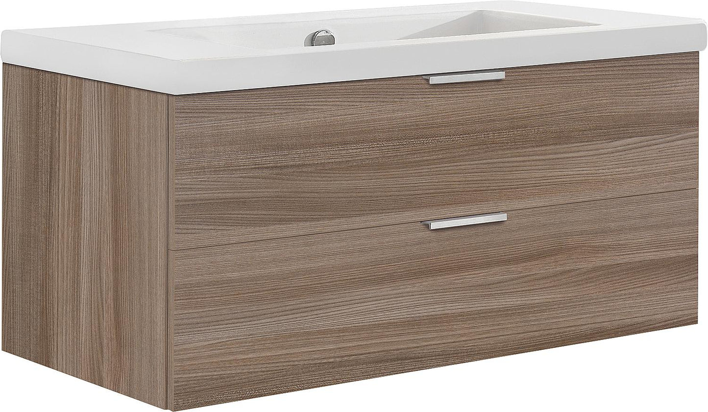 WTU+Ceramic WT Series MBF anthracite high gloss 2 drawers 1060x550x510mm