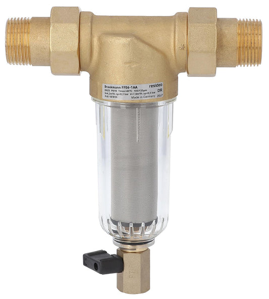 Fine filter MiniPlus-FF FF06 brass AA DN32 (1 1/4")