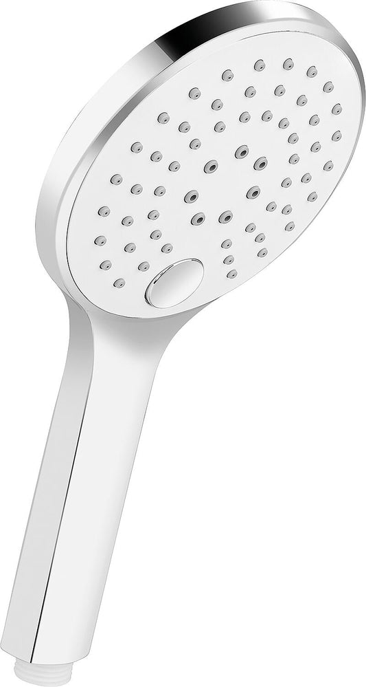 Magnifica hand shower with 3 spray patterns, Ø 100 mm, chrome/white