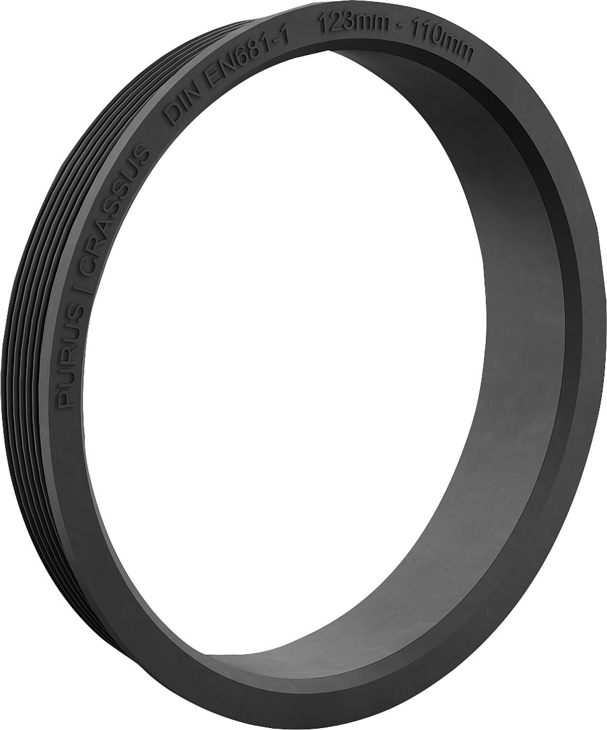 Adaptateur en caoutchouc CGA 150-110 mm EPDM, Tmax : +140 °C