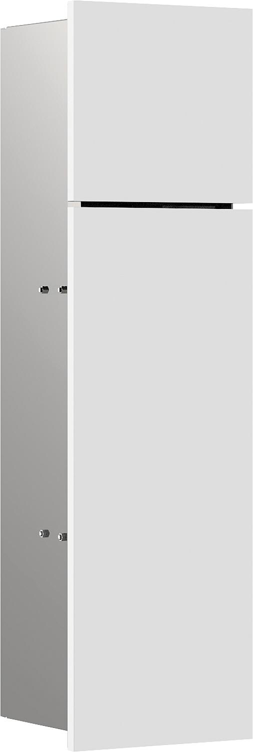 emco asis pure concealed WC module, right-hand stop, 600mm, black