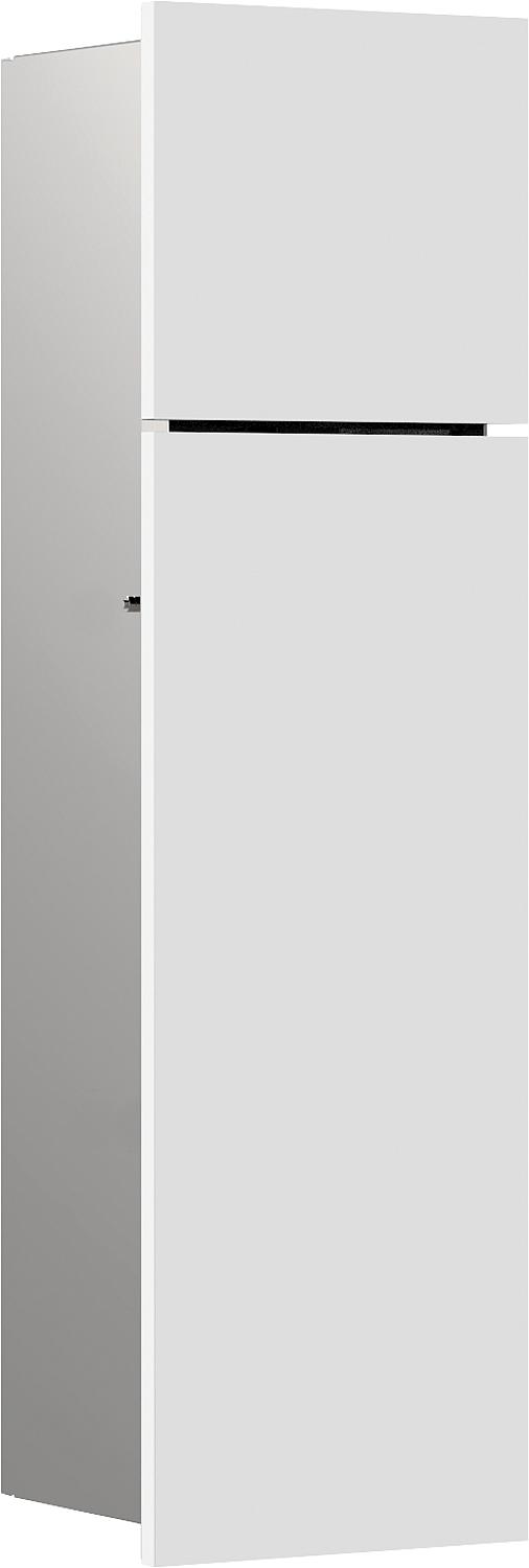 emco asis pure concealed WC module, right-hand stop, 600mm, black