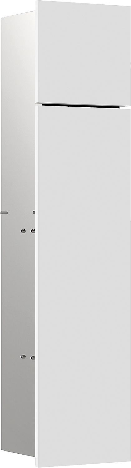 emco asis pure concealed WC module, right-hand stop, 730mm, black
