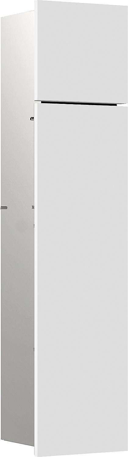 emco asis pure concealed WC module, right-hand stop, 730mm, black