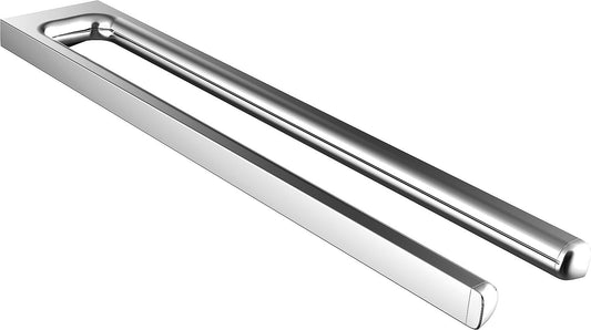 Emco trend chrome towel rail, two-arm, rigid, 430mm