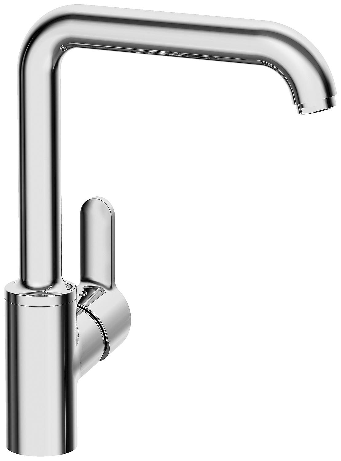 Hansa Hansaprimo kitchen mixer tap with swivel spout, 192 mm projection, chrome
