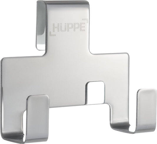 Hüppe wiper hook, chrome-plated, WxHxD: 74x62x30mm