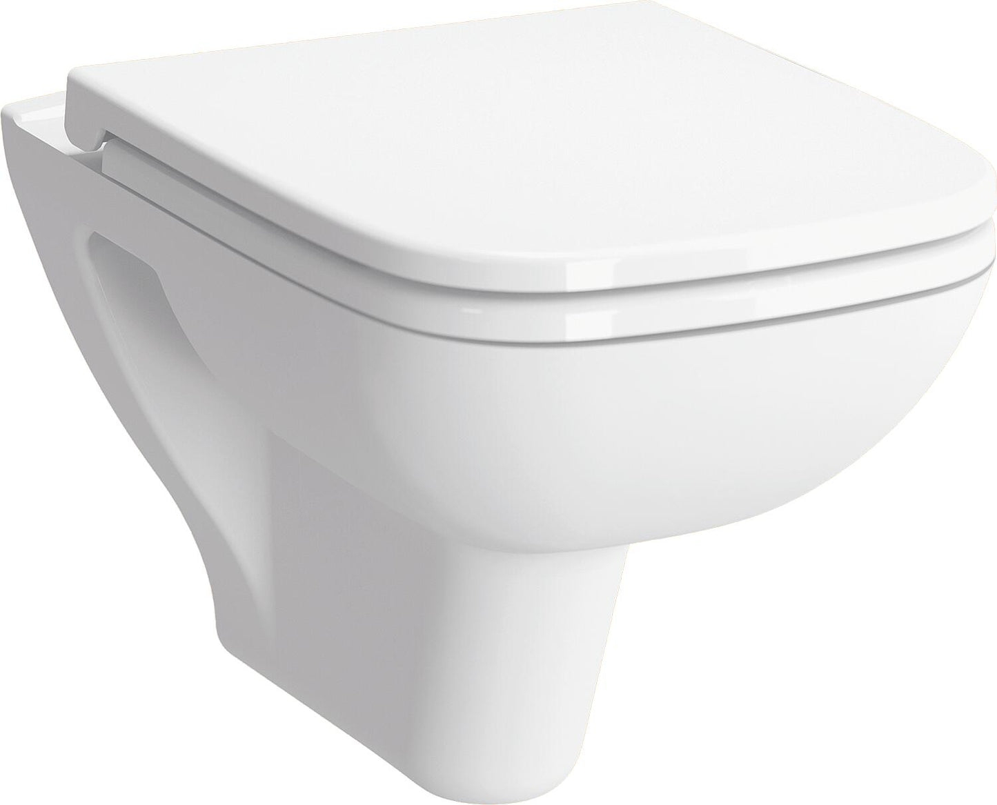 VitrA S20 wall-hung, deep-flush toilet, white, rimless, rectangular shape, WxHxD: 360x350x520mm