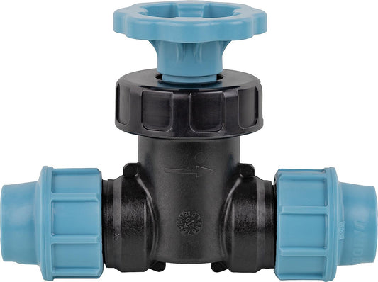 Straight seat valve with clamp connection 32mm