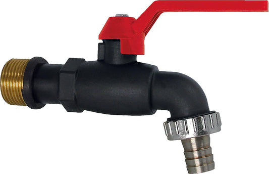 Auslaufkugelhahn Kunststoff