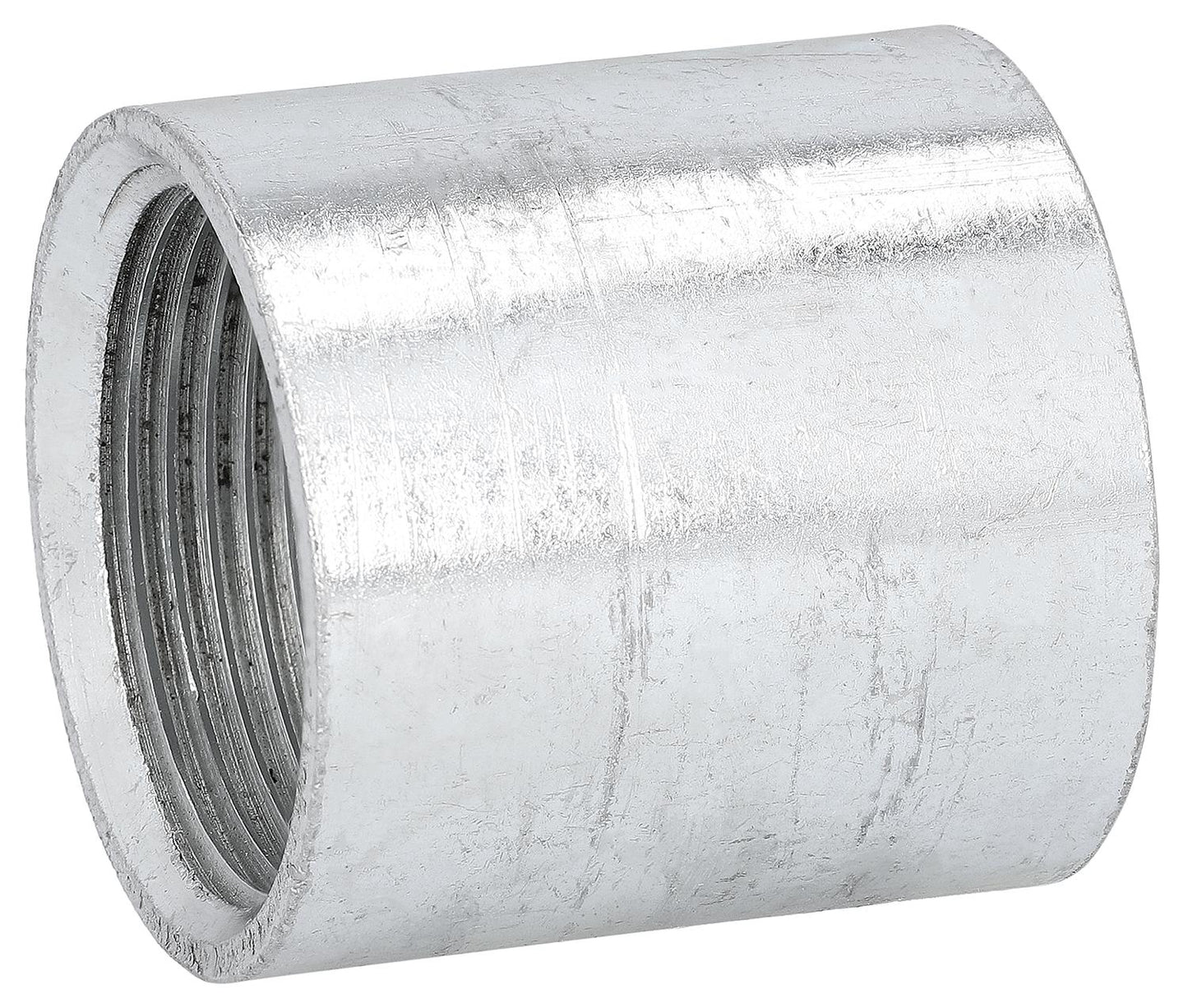 Steel socket, galvanized, 1 1/4"