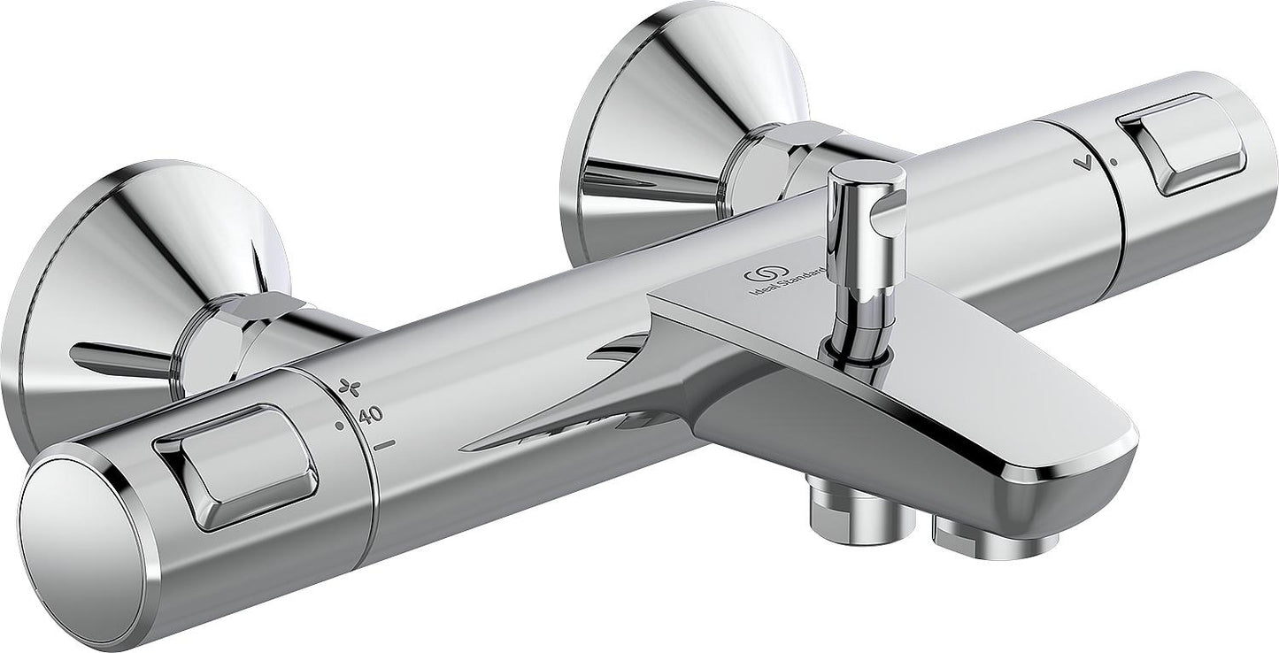 Thermostat de salle de bain en saillie Ideal Standard Ceratherm T25, saillie de 158 mm, chromé