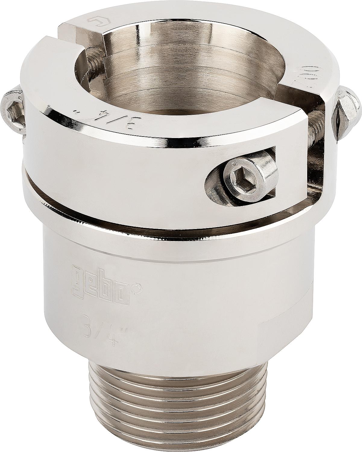 MiniGebo DN 25(1"), AG Series 304, nickel-plated brass