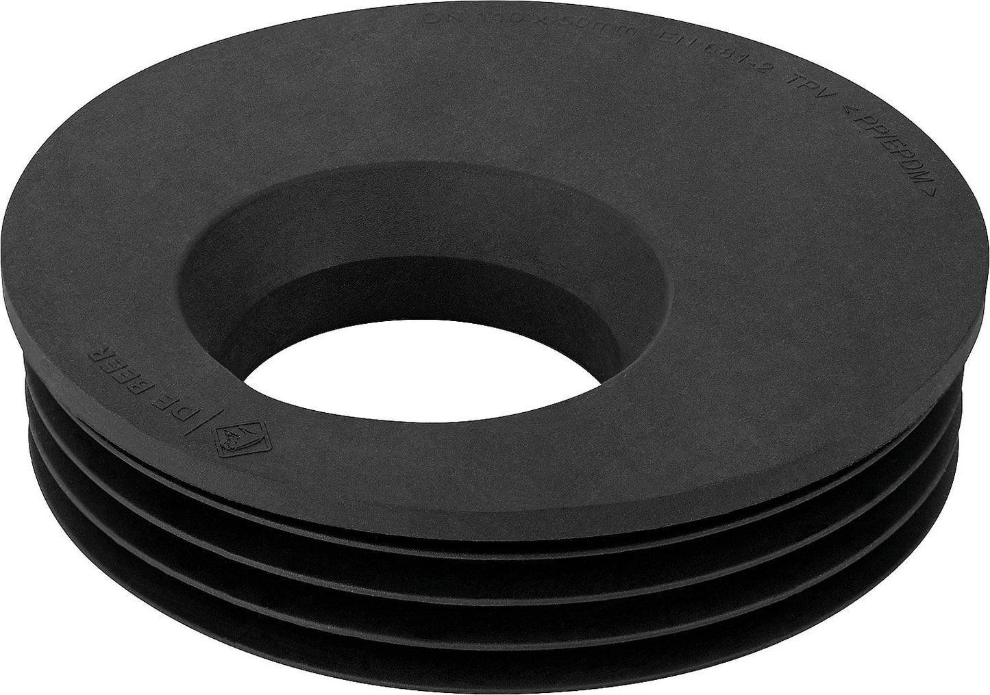 réducteur d'eaux usées interne en caoutchouc excentrique