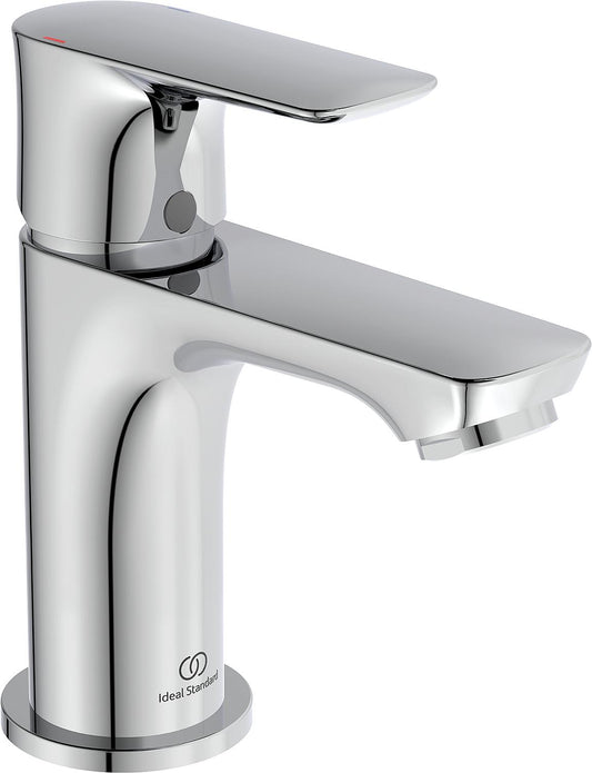Ideal Standard Piccolo basin mixer, 90 mm projection, chrome, without waste fitting